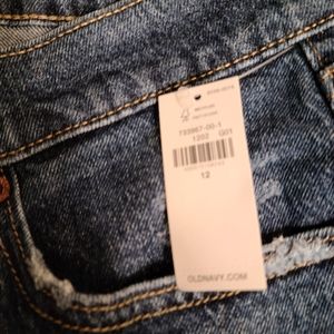 Old navy slouchy straight jeans